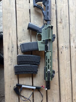 M4 AR15 M-LOK SilentOps 8″ Charlie EAGLE Oliva